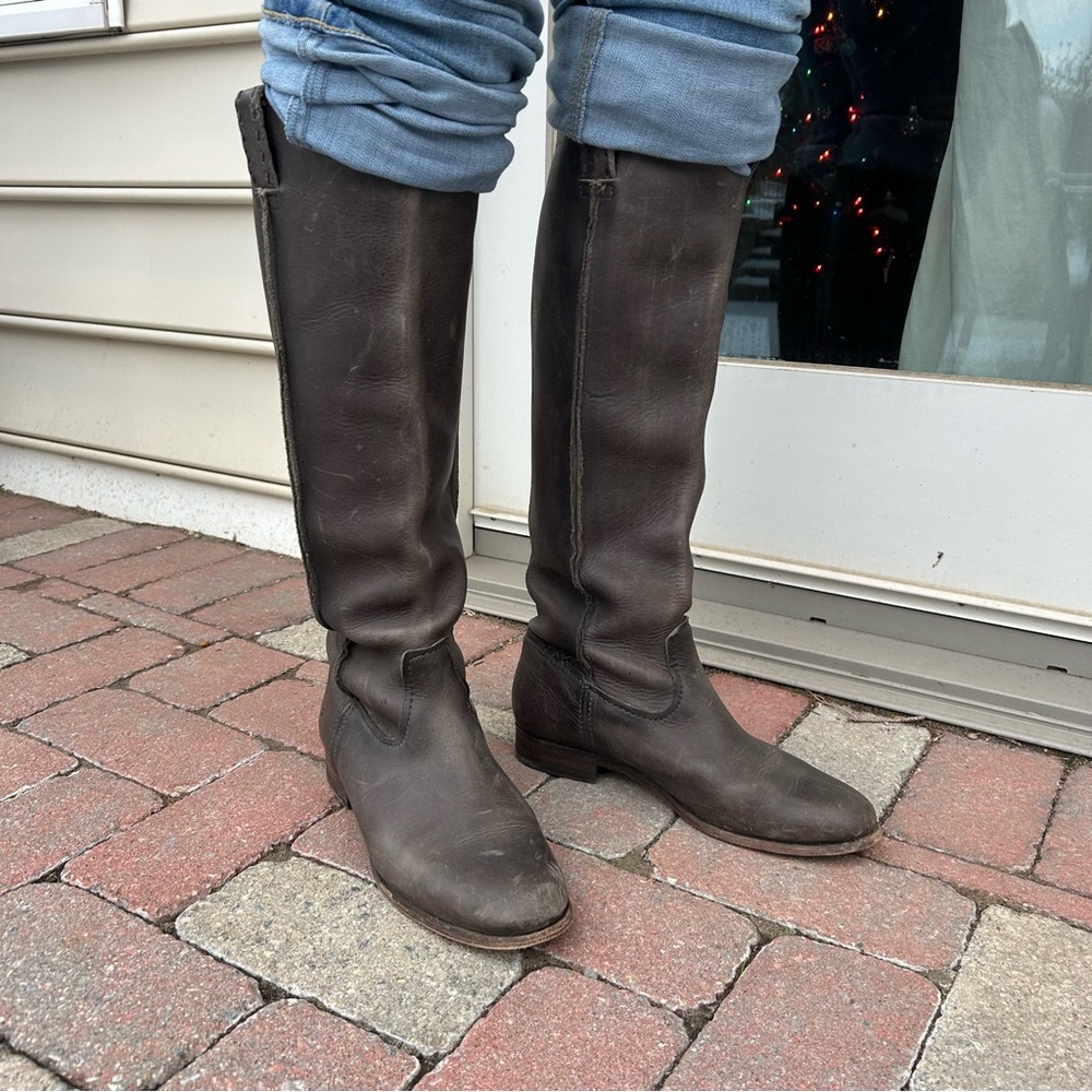 Frye Cara tall riding boots